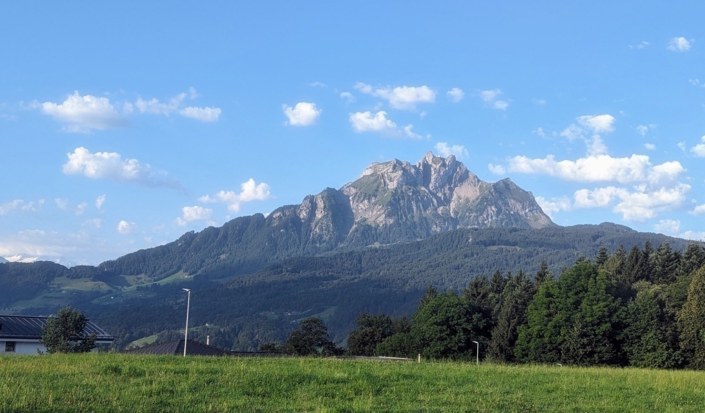 Mount Pilatus (10 min by bus to the cable car)