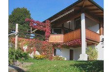 Aussenansicht Haus im Sommer