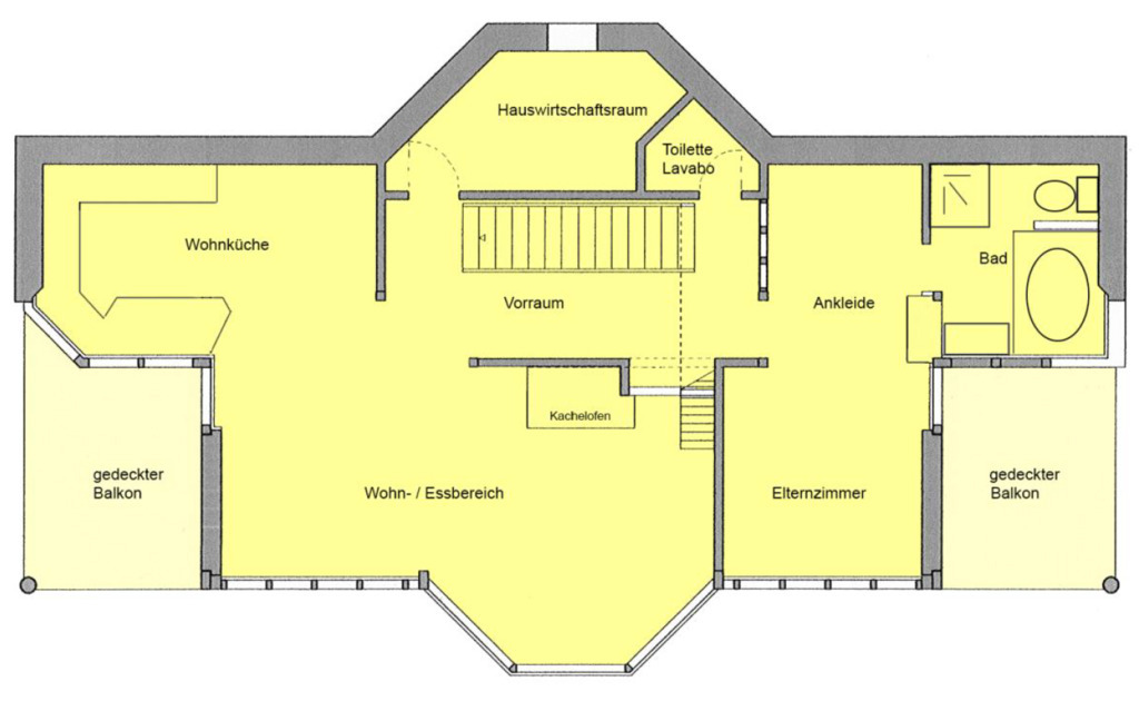 Grundriss Haus OG (Fotos im Mitgliederbereich)