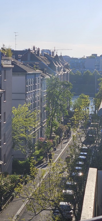 View from the balcony