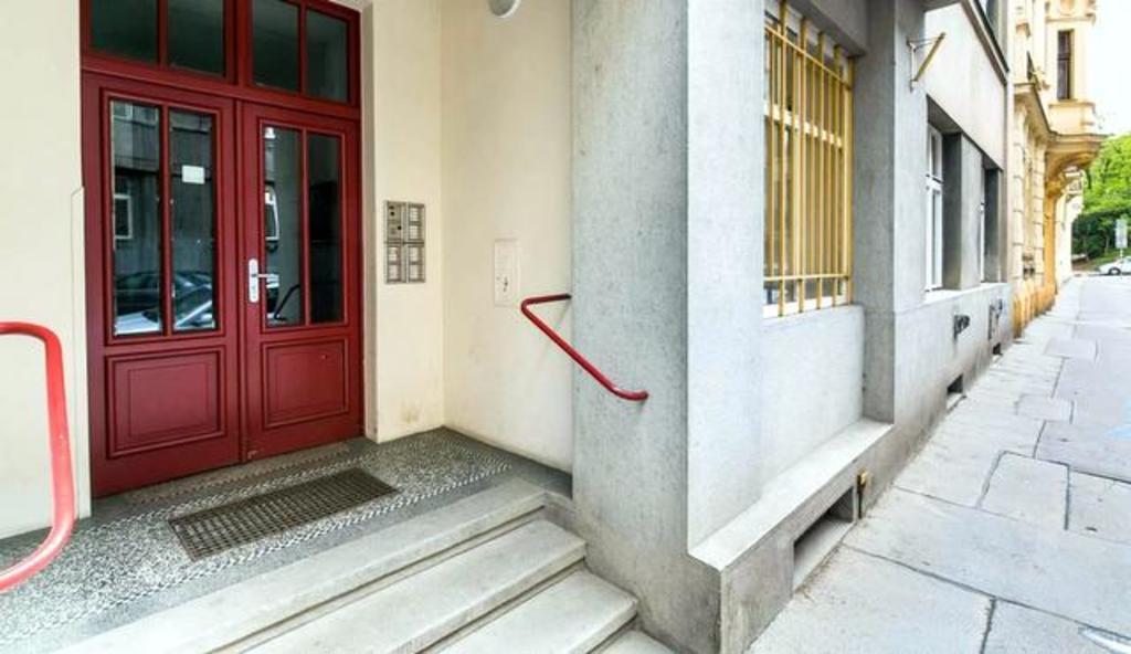 main entrance to the house