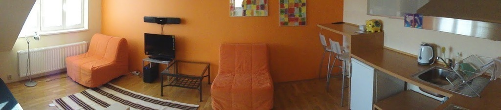 'panoramatic' view of the flat