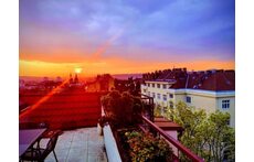morning view from the roof terrace