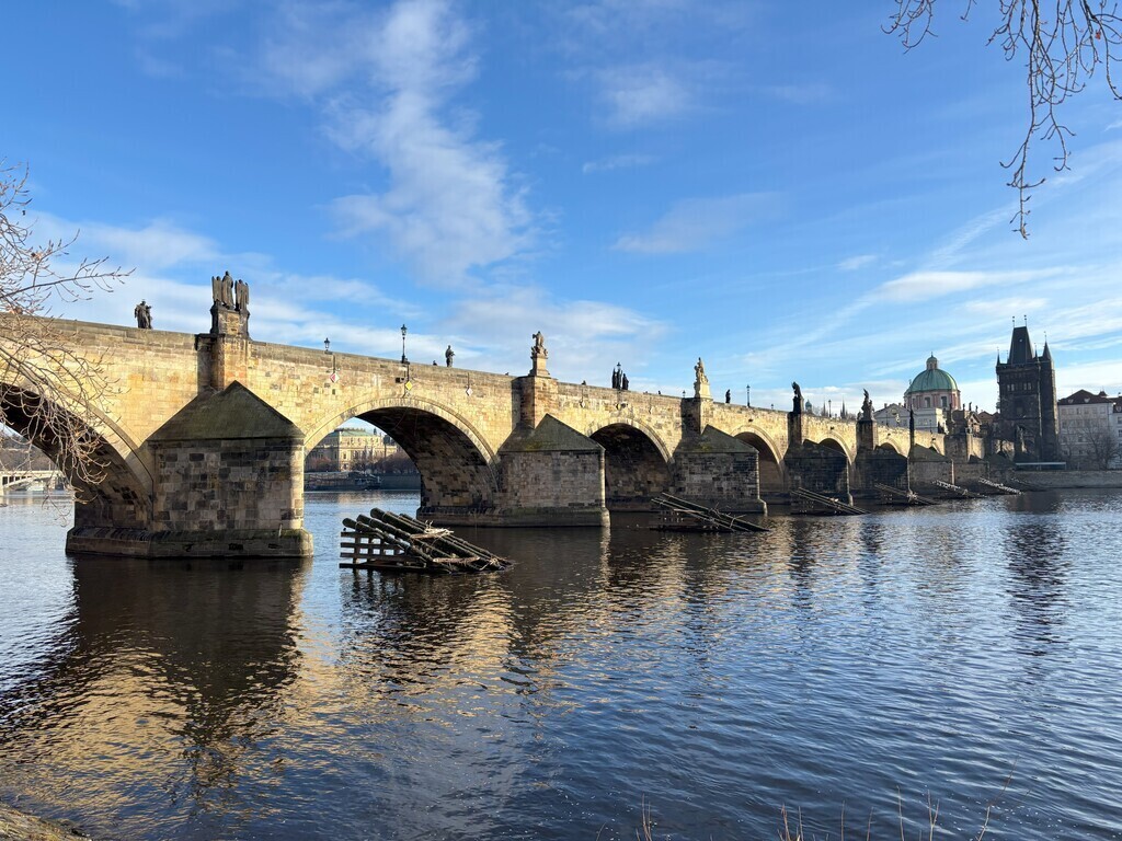 The Charles Bridge again.