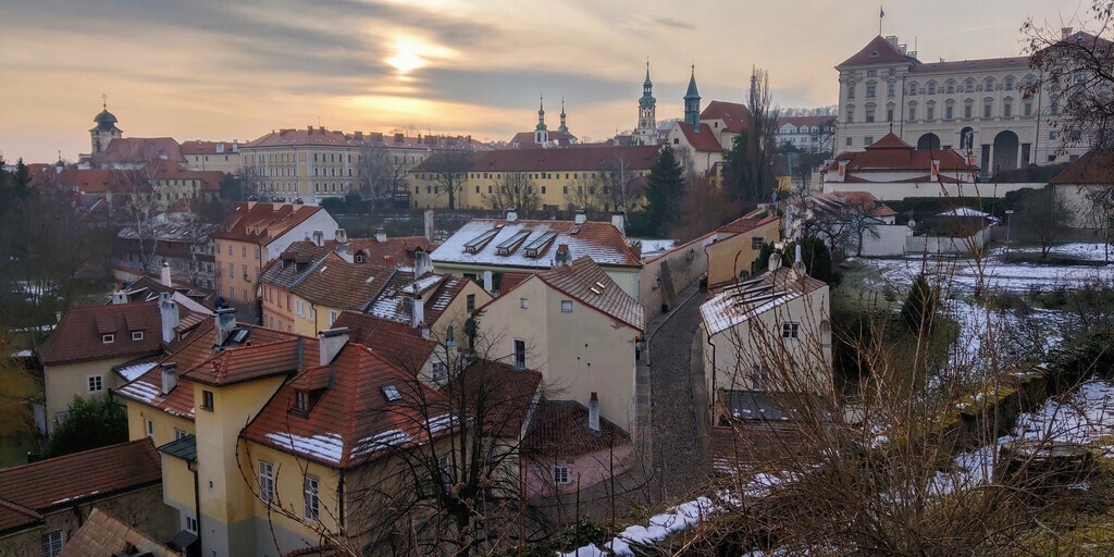 A wonderful place "Novy Svet", close to the Prague Castle.