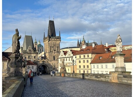 Famous Charles Bridge.