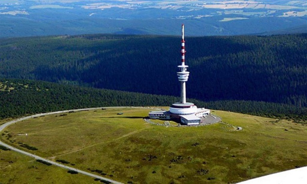 The highest mountain of Jeseníky - Praděd