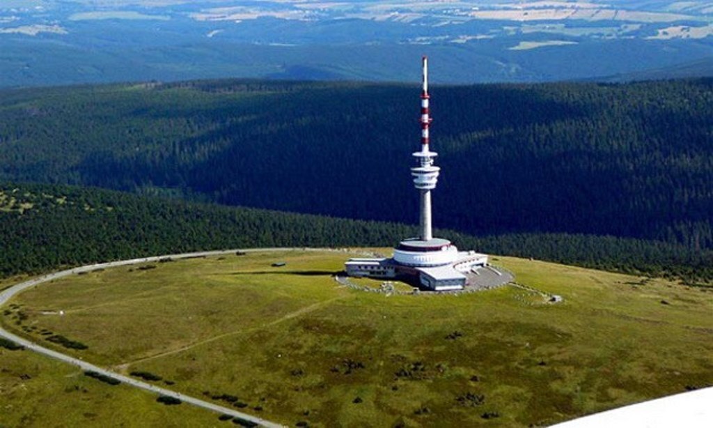 The highest mountain of Jeseníky - Praděd