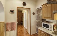 Kitchen, entrance hall.