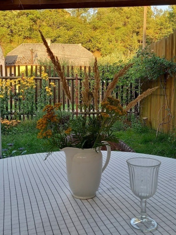 On the garden in Nečtiny