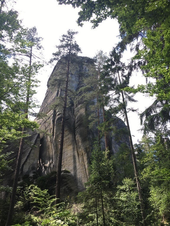 Broumov - Castle and Rock Town, Overnight trip (2h 20 by car), photo taken in June
