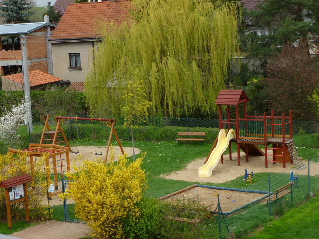 Playground in front of the house