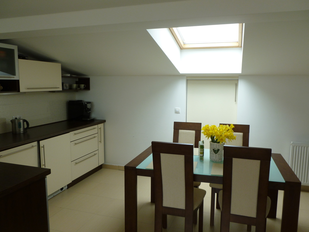Kitchen with dining area