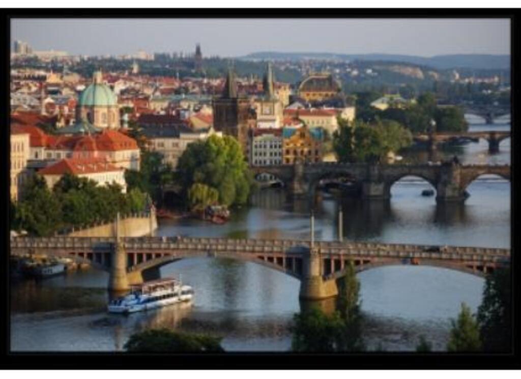 Charles Bridge&Vltava River