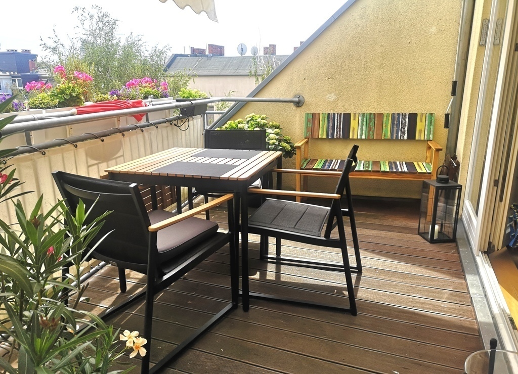 Terrace - view from kitchen