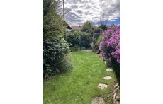 Our garden facing South