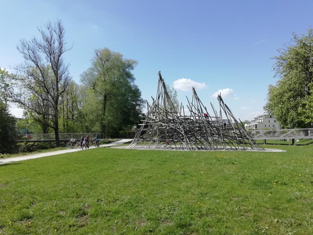 Playground in Mangfallpark, Rosenheim
