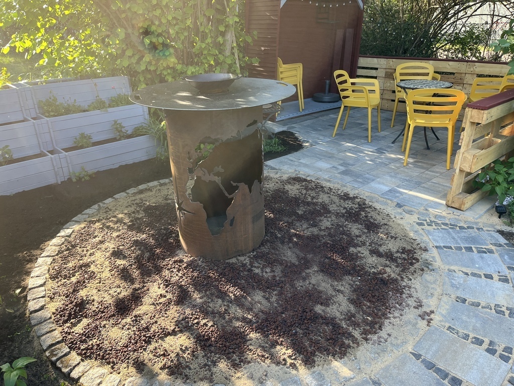 Back of Garden in Summer