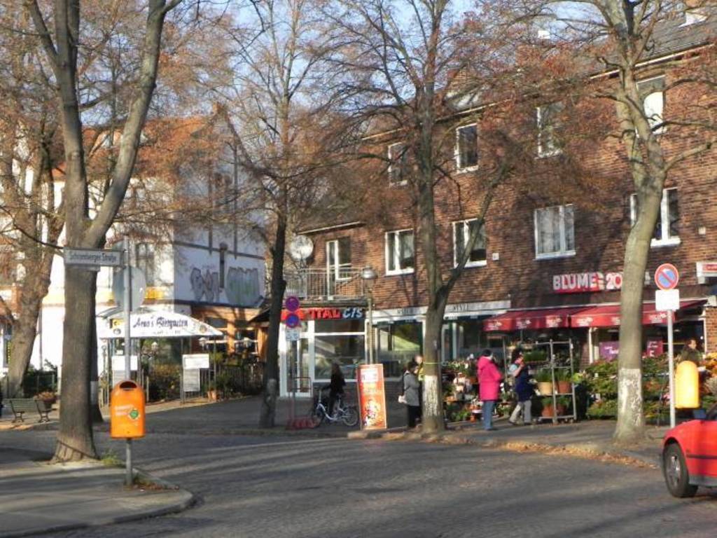 Heinsestraße, fußläufige Einkaufsmöglichkeit / shopping area (within walking distance)