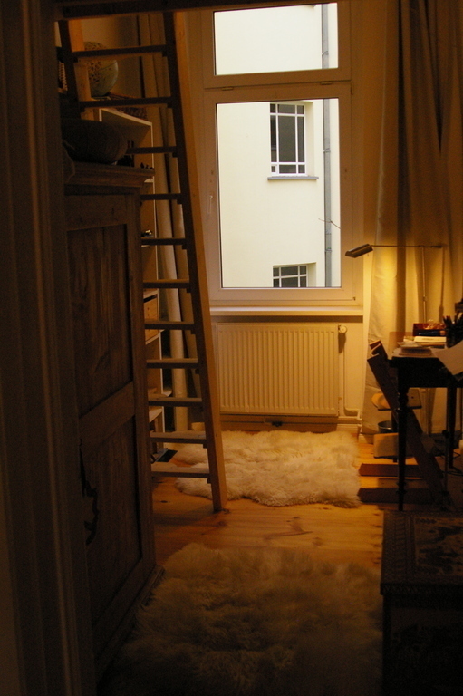 Johannes room - looks darker on the photo than in real life. 