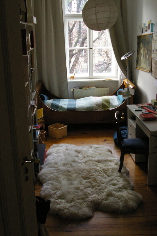 Agnes´  room - looks darker on the photo than in real life. 