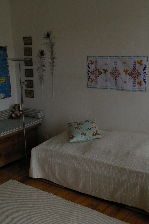 Elisabeth´s room - the bed can be turned into a double-bed.
