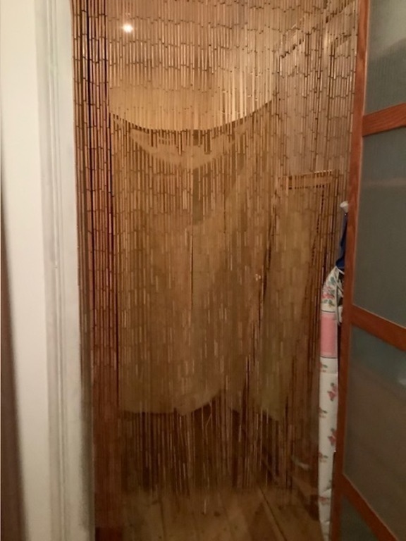 behind this curtain....