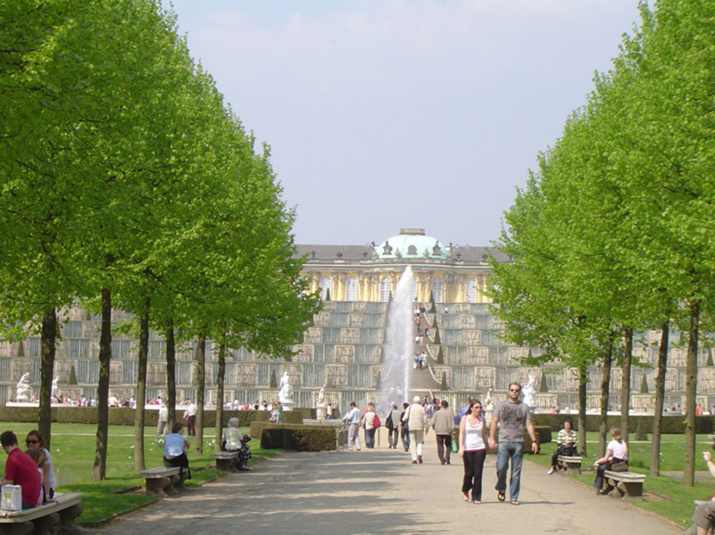 Potsdam, Schloss Sanssouci 20 minutes away by car