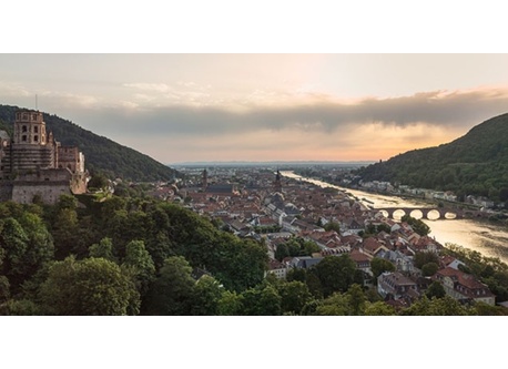 Heidelberg, Schloss, Stadt und Neckar