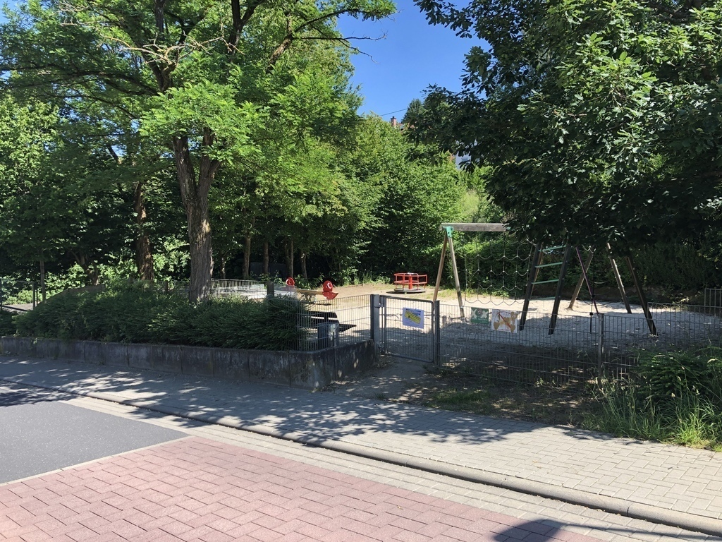 Playground opposite of our house