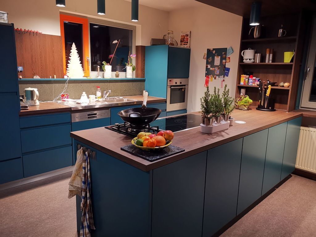 Our kitchen with a new look.