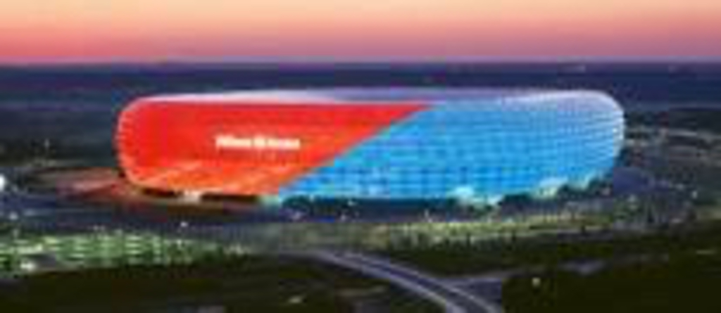 A must for soccer fans: Allianz Arena, home arena of FC Bayern München 