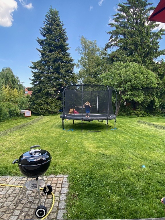 Fun in the Trampoline