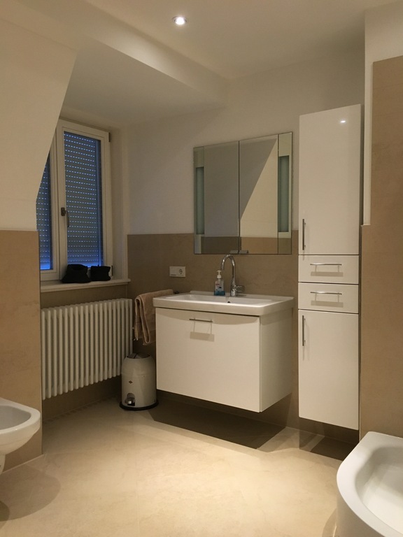 bathroom top floor (attic)