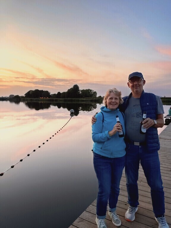 Sundowner, Friedrichstadt Treene-River