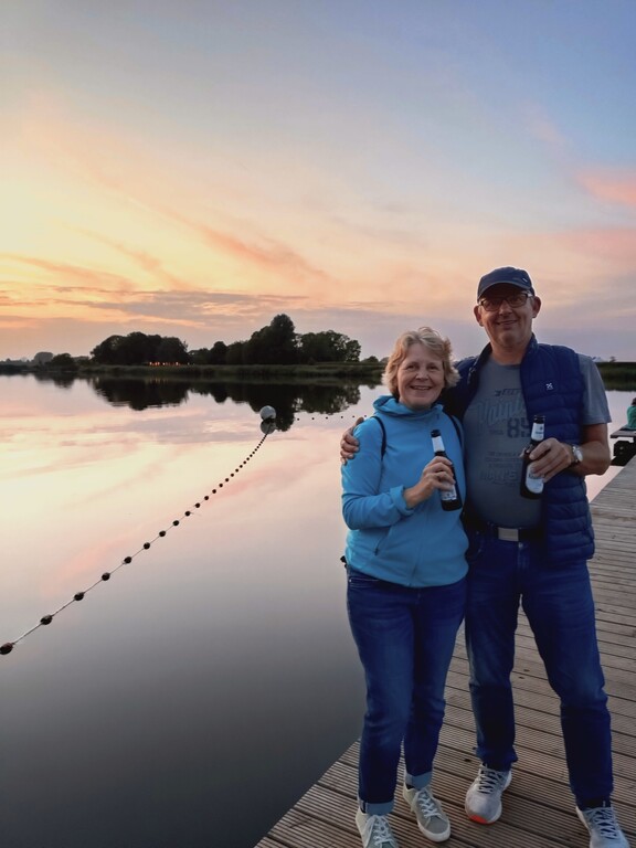 Sundowner, Friedrichstadt Treene-River