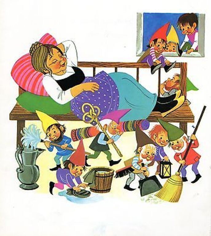 ...do you know the tale of the "Heinzelmännchen von Köln"?!...