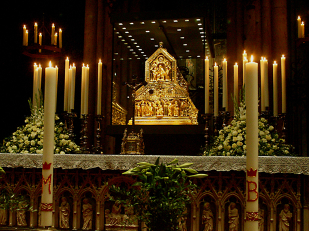 ...and the bones of the three holy kings...