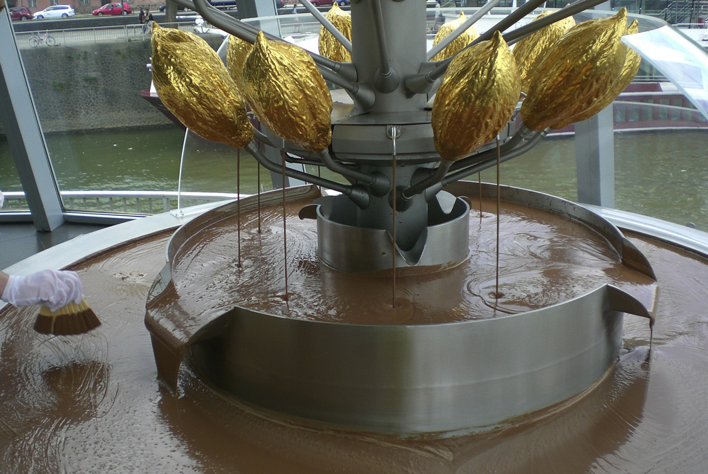 ...im Schokoladen-Museum...