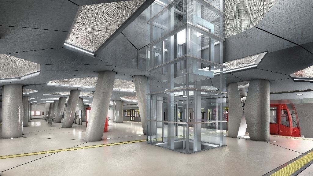 ...and than back home by underground to Clodwigplatz...