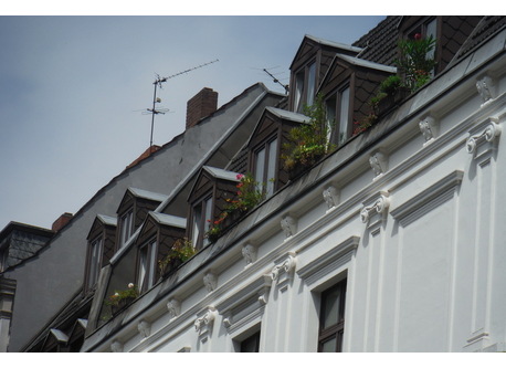 We are living in the 3rd and 4th floor under the  roof...