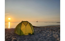 Relaxing on the beach / Entspannen am Strand