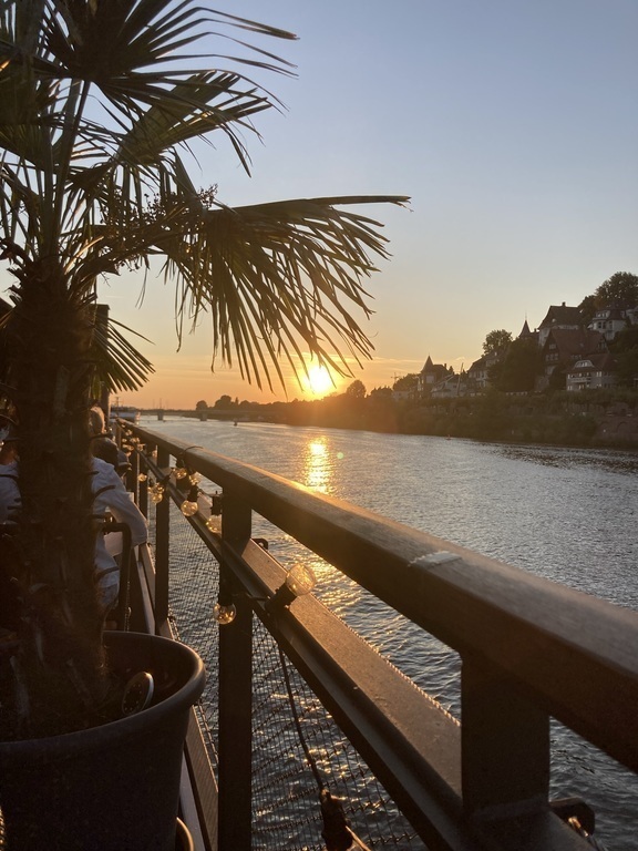 Sunset in Heidelberg