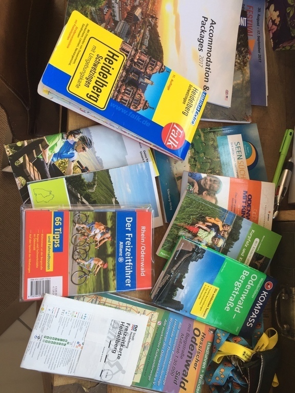 Maps for walking and biking tours