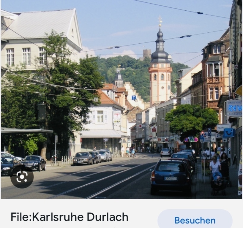 Durlach downtown 5' minutes: baker, pharmacy, nice restaurants and wine bars