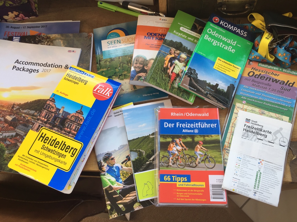 Maps for walking and biking tours