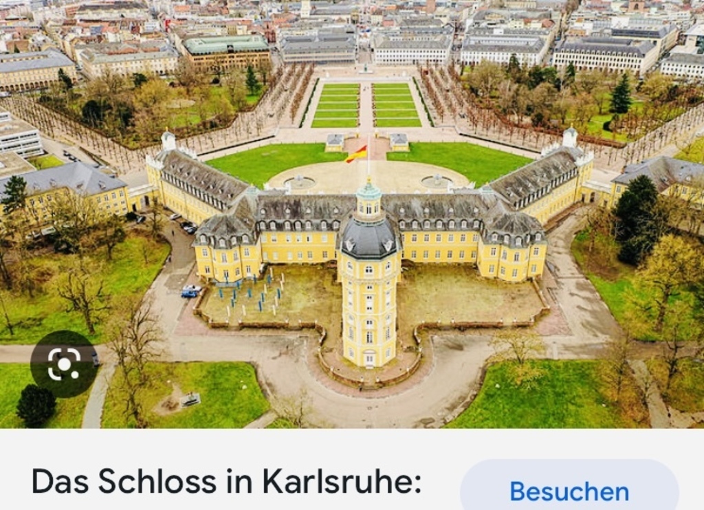 famous Karlsruhe castle