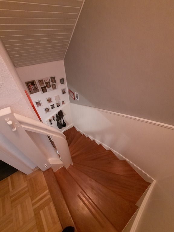 Treppe in die 1. Etage