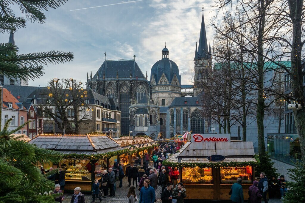 Weihnachtsmarkt in Aachen