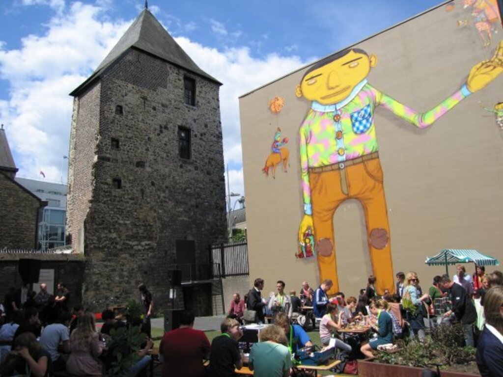 Heerlen (NL), eine alte römische Stadt, jetzt berühmt für Streetart, 15 km entfernt 